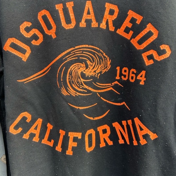 DSquared2 California Sweatshirt, size M - Picture 2 of 6